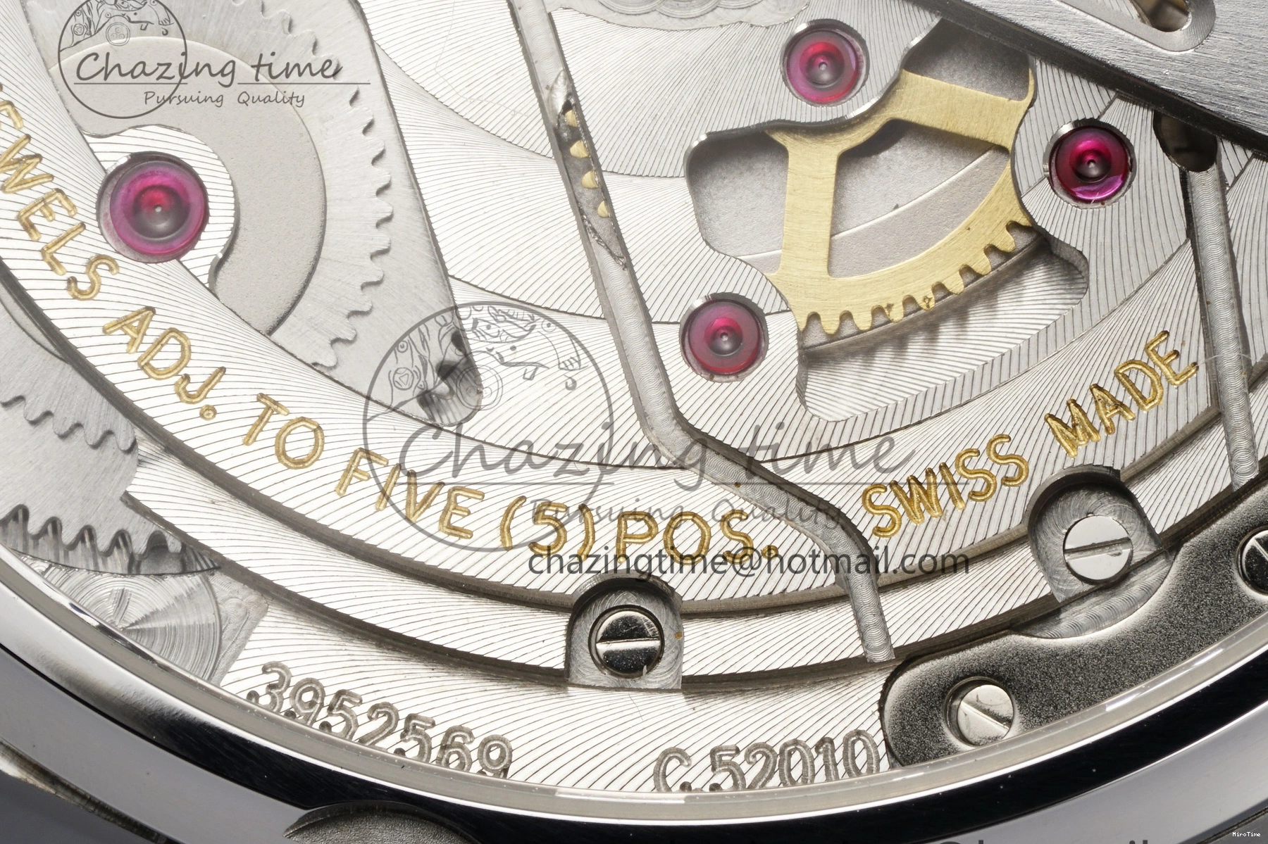 MIROTIME 0413 ZeroBulk Portuguese Real PR IW500715 SS AZF 1:1 Best Edition White Blue Dial on Blue Leather Strap A 7034